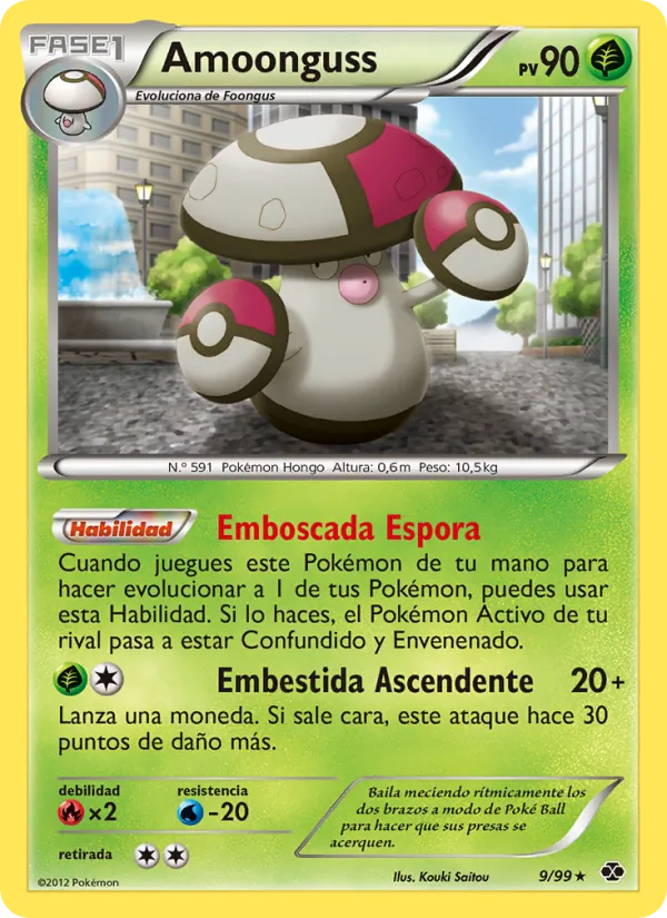 Amoonguss Próximos Destinos 9/99
