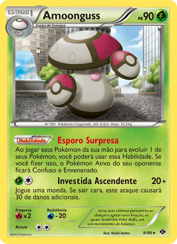 Amoonguss Próximos Destinos 9/99