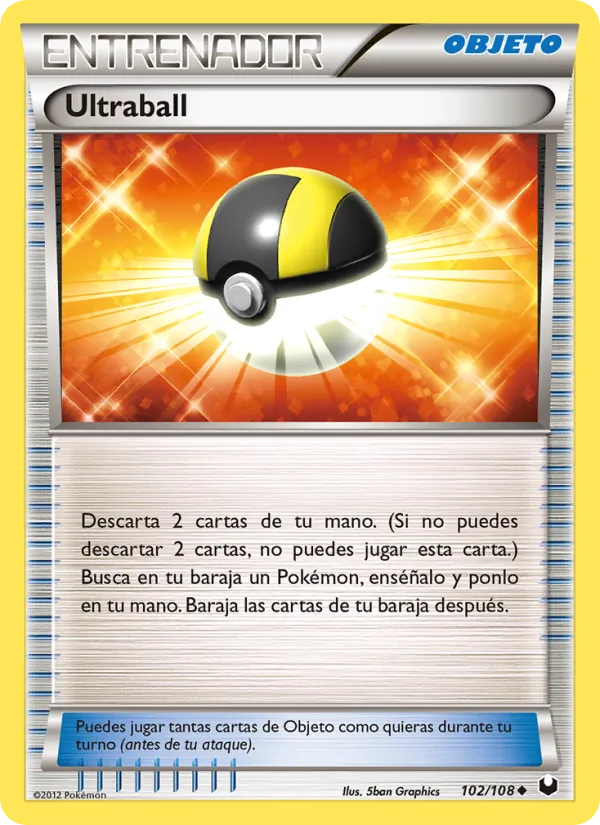 Ultraball Oscuros Exploradores 102/108