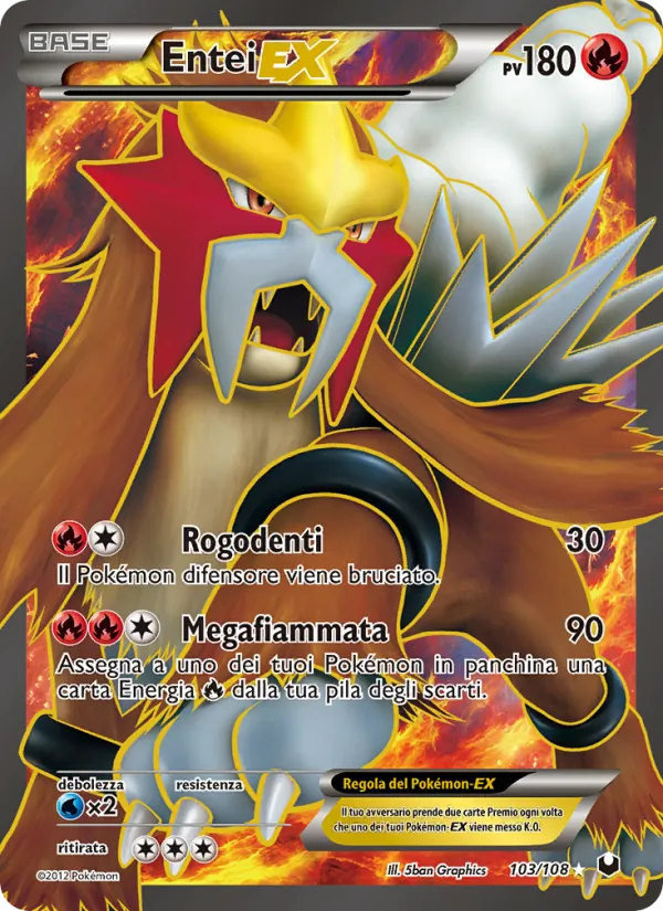 Entei-EX Esploratori delle Tenebre 103/108