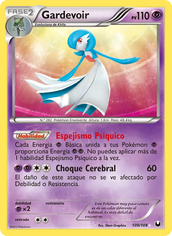 Gardevoir Oscuros Exploradores 109/108