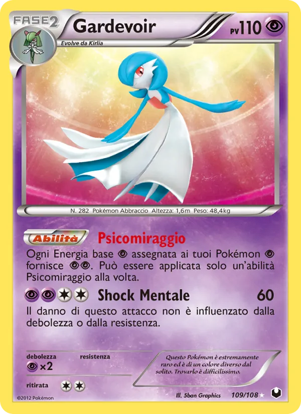 Gardevoir Esploratori delle Tenebre 109/108