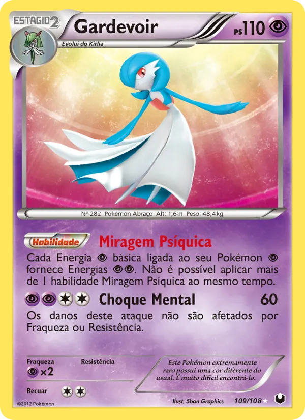 Gardevoir Exploradores da Escuridão 109/108