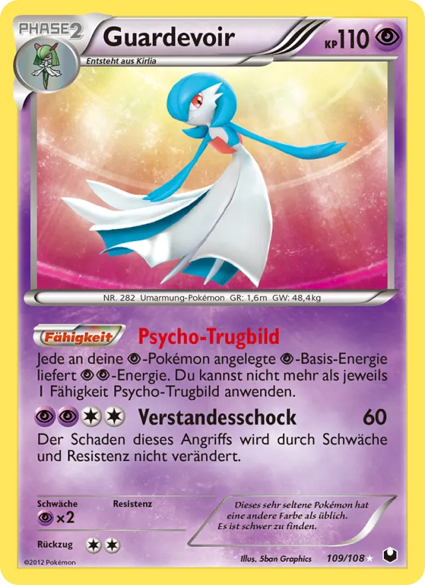 Guardevoir Erforscher der Finsternis 109/108