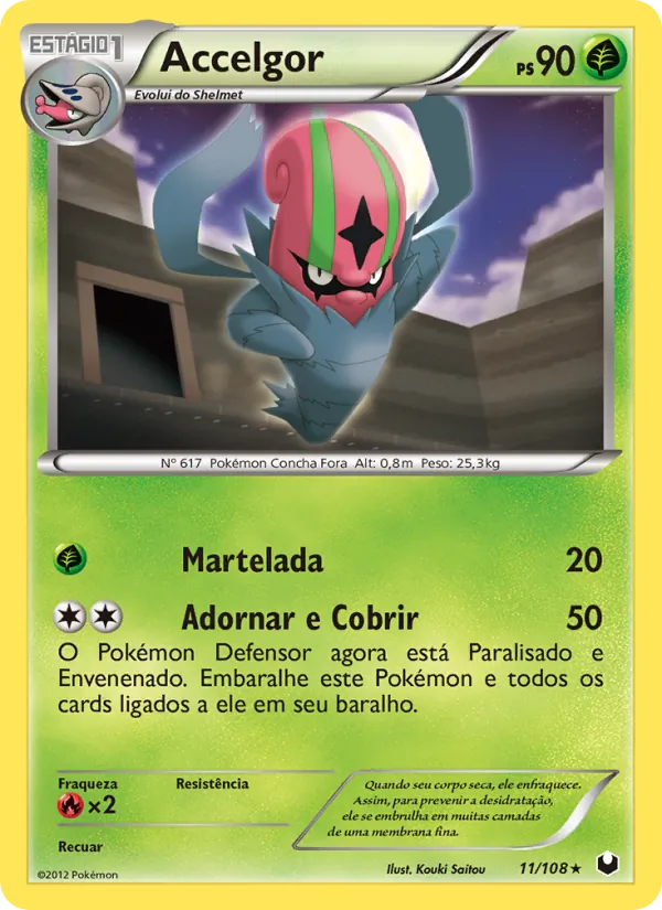 Accelgor Exploradores da Escuridão 11/108