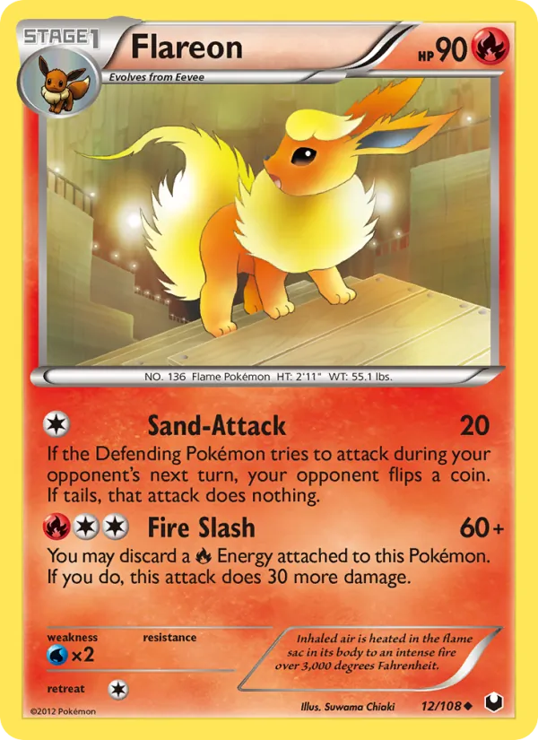 Flareon Dark Explorers 12/108
