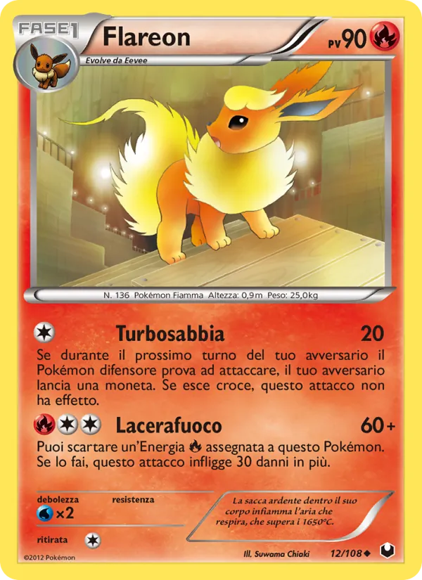 Flareon Esploratori delle Tenebre 12/108
