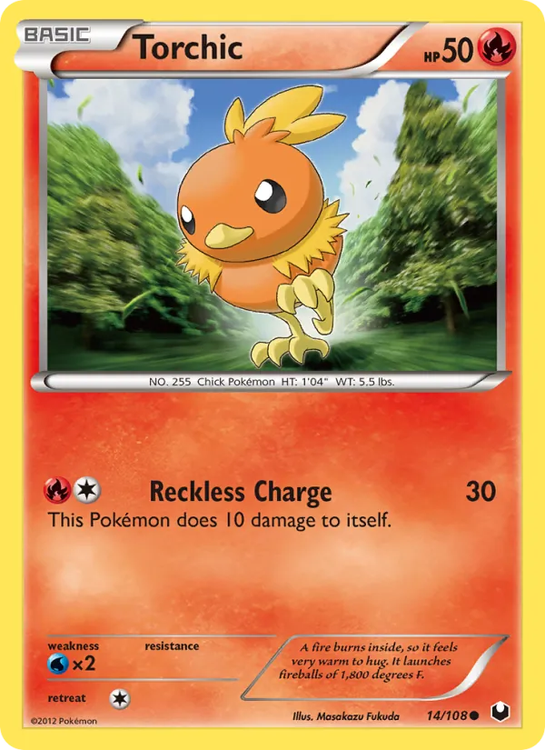 Torchic Dark Explorers 14/108