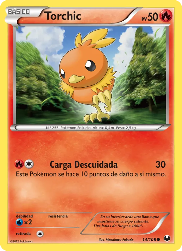 Torchic Oscuros Exploradores 14/108