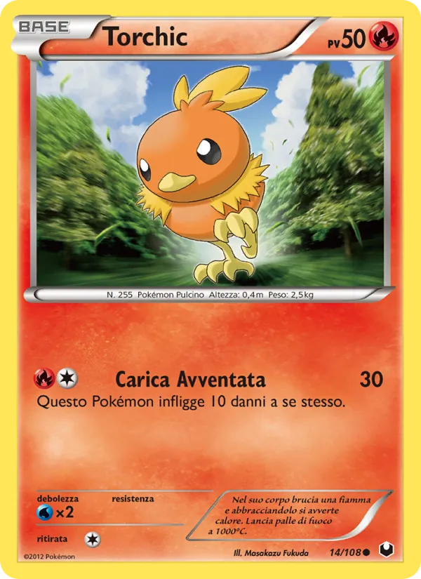 Torchic Esploratori delle Tenebre 14/108