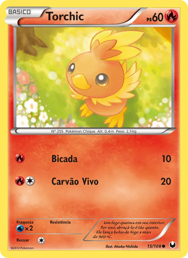Torchic Exploradores da Escuridão 15/108