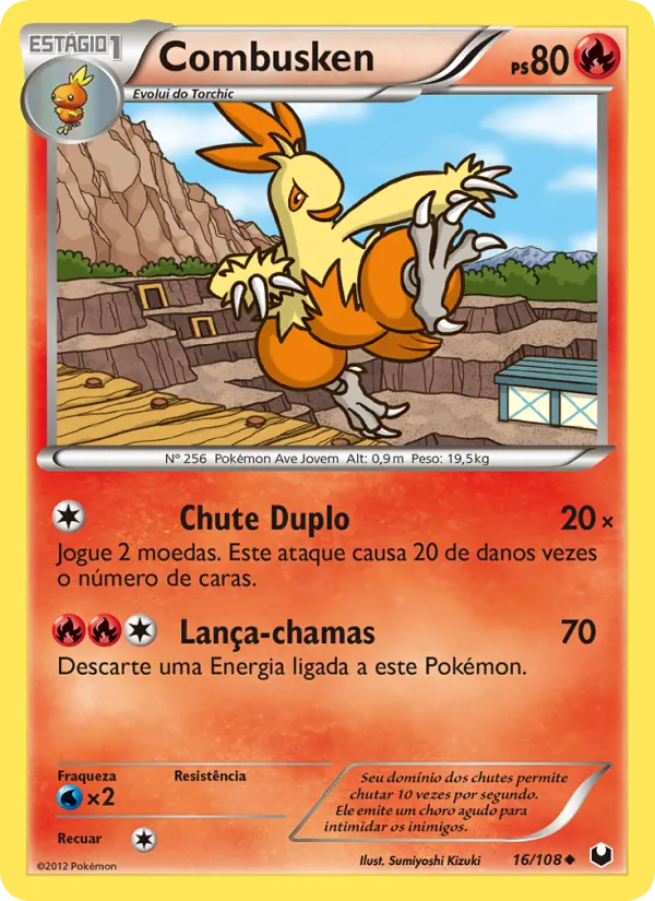 Combusken Exploradores da Escuridão 16/108