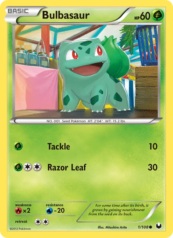 Bulbasaur Dark Explorers 1/108