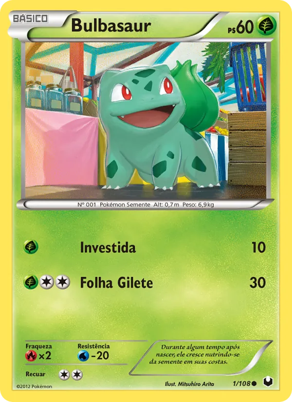 Bulbasaur Exploradores da Escuridão 1/108