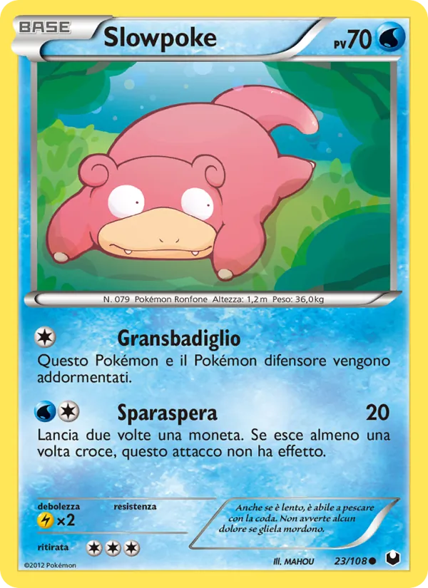 Slowpoke Esploratori delle Tenebre 23/108