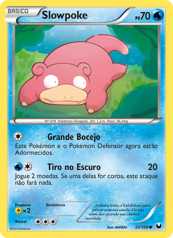 Slowpoke Exploradores da Escuridão 23/108