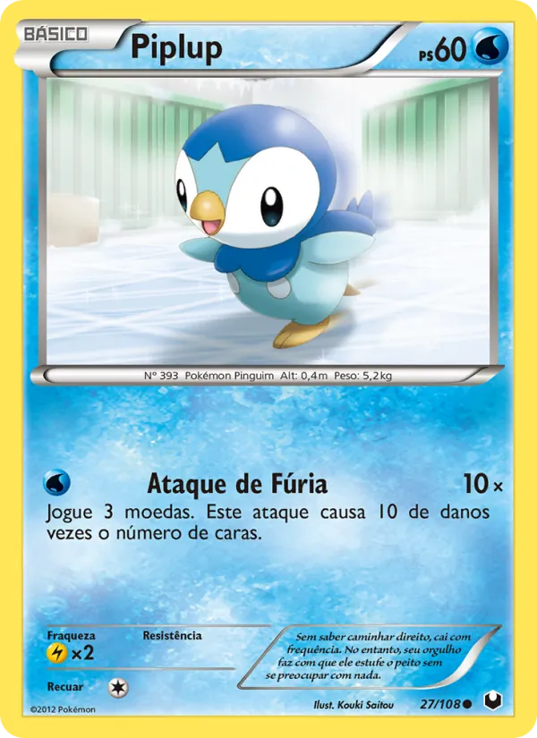 Piplup Exploradores da Escuridão 27/108