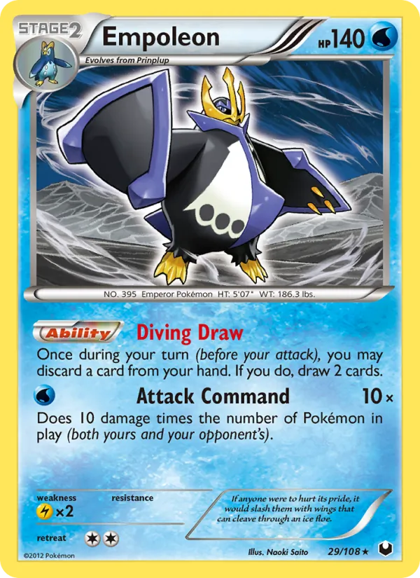 Empoleon Dark Explorers 29/108
