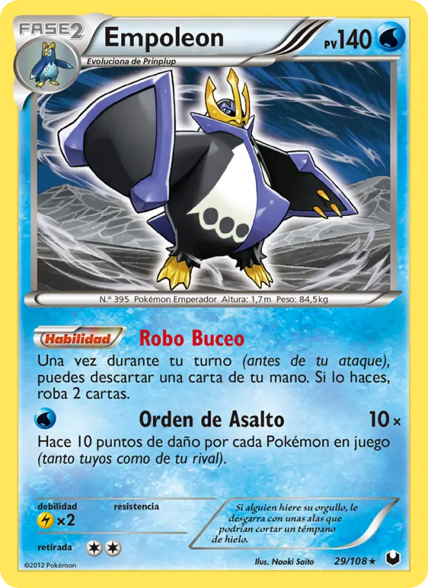 Empoleon Oscuros Exploradores 29/108
