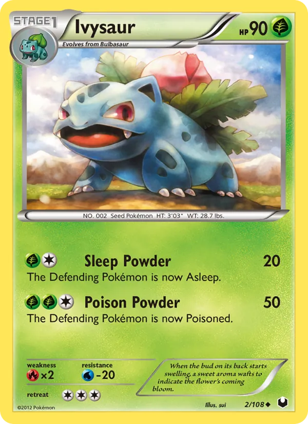 Ivysaur Dark Explorers 2/108