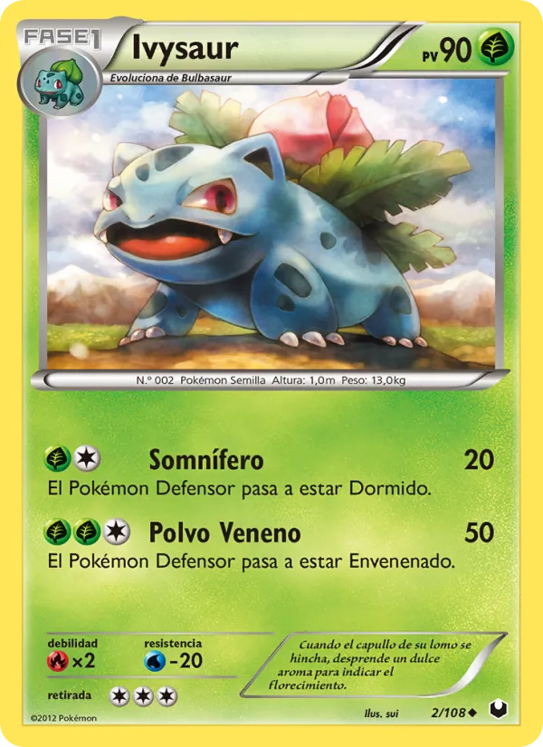 Ivysaur Oscuros Exploradores 2/108