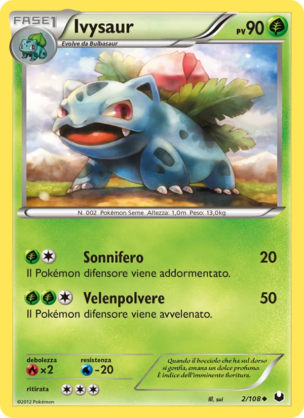 Ivysaur Esploratori delle Tenebre 2/108