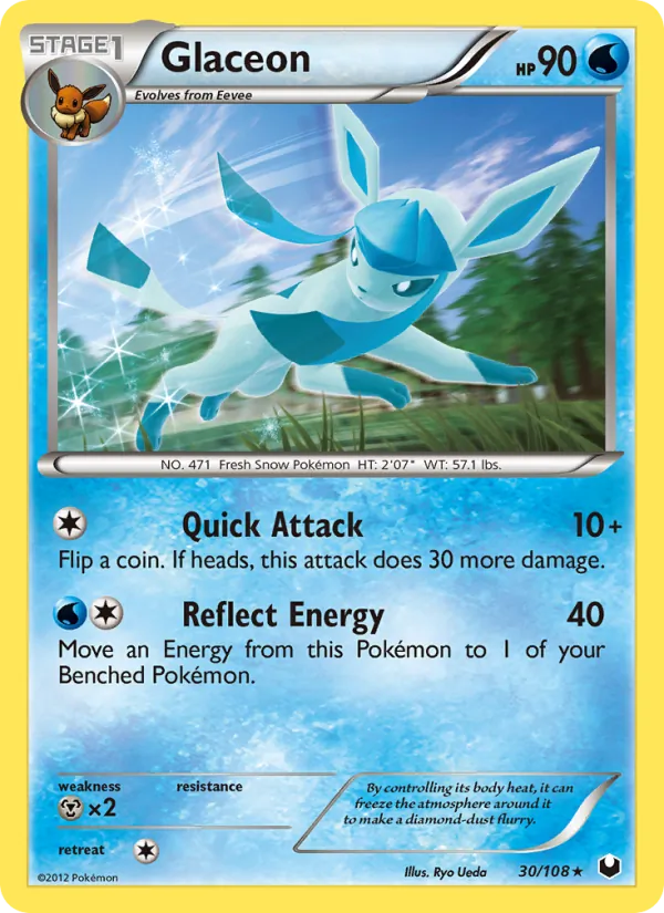 Glaceon Dark Explorers 30/108