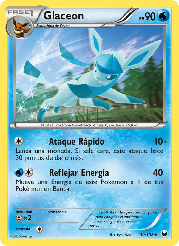 Glaceon Oscuros Exploradores 30/108