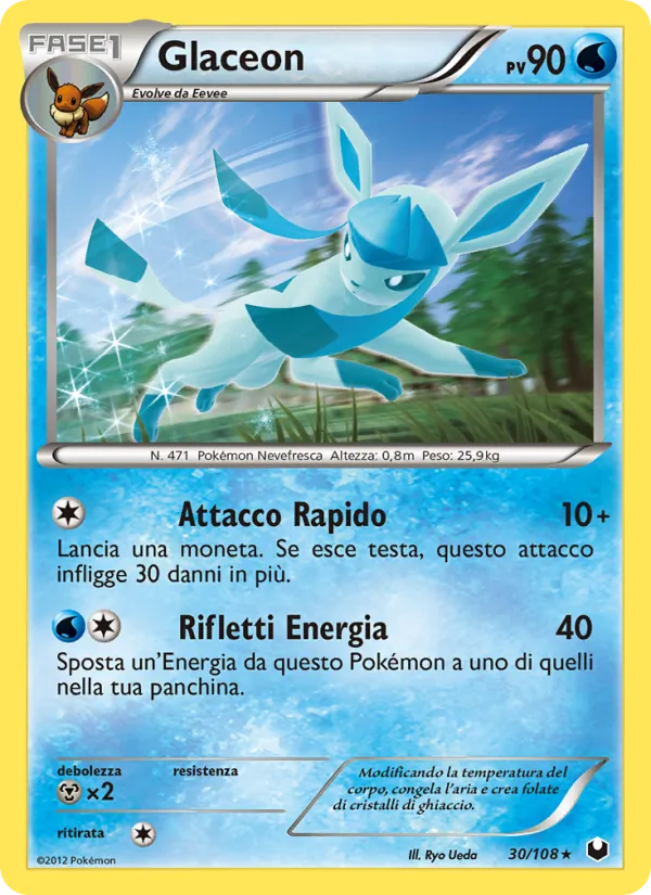 Glaceon Esploratori delle Tenebre 30/108