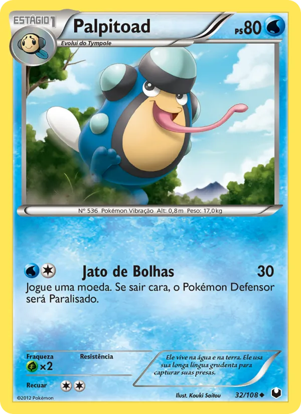 Palpitoad Exploradores da Escuridão 32/108