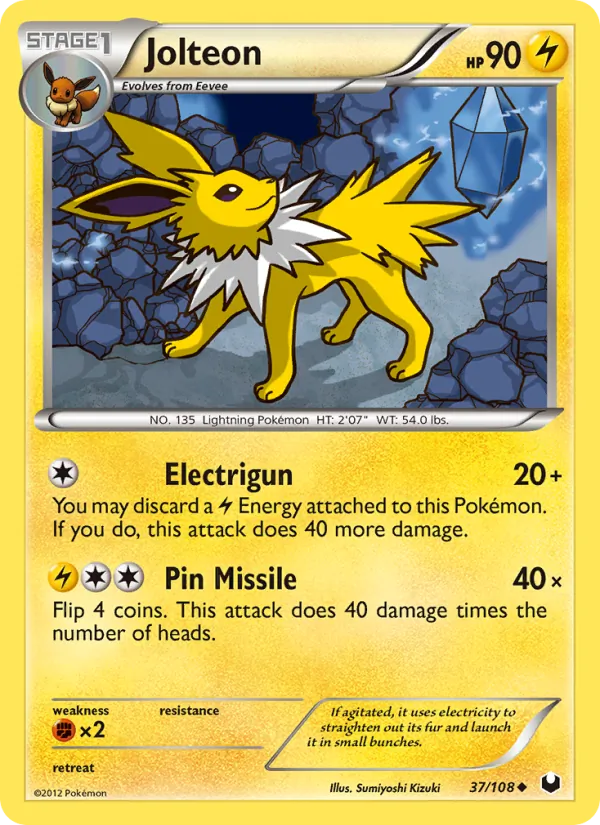 Jolteon Dark Explorers 37/108