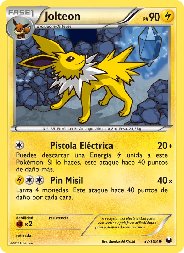 Jolteon Oscuros Exploradores 37/108