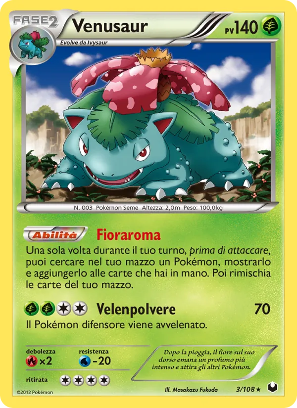 Venusaur Esploratori delle Tenebre 3/108