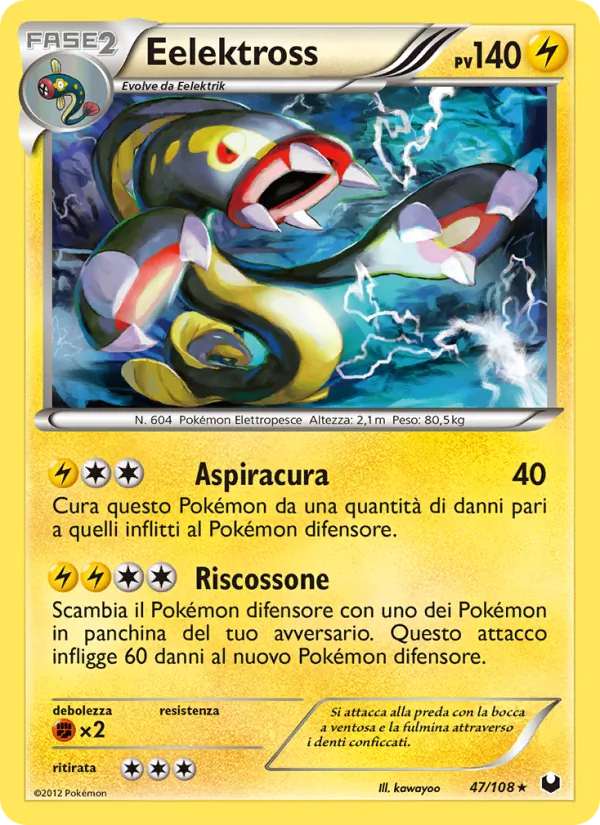 Eelektross Esploratori delle Tenebre 47/108