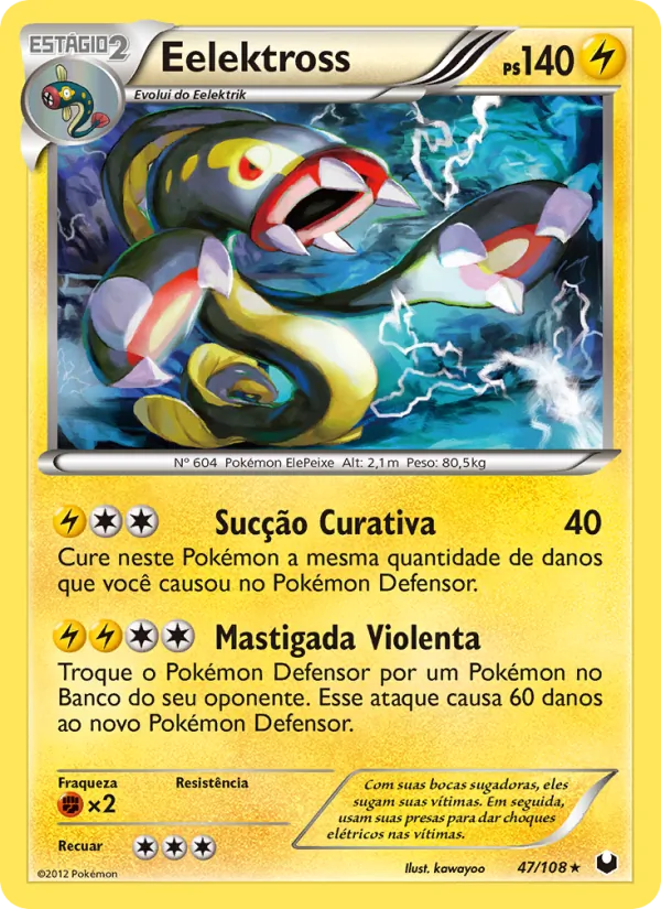 Eelektross Exploradores da Escuridão 47/108