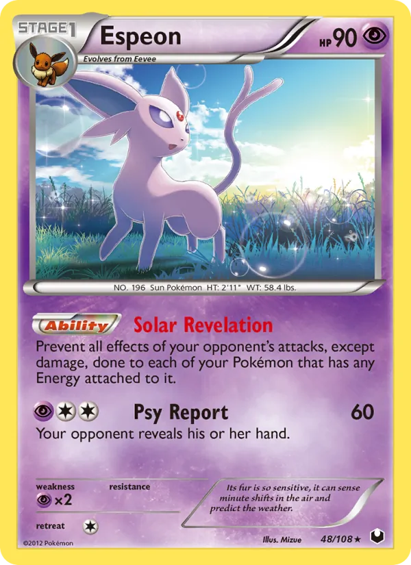 Espeon Dark Explorers 48/108