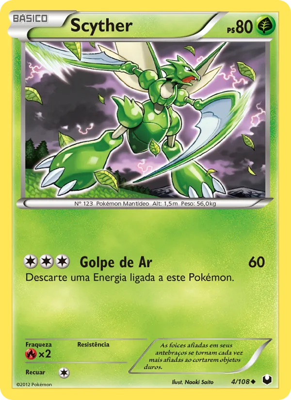 Scyther Exploradores da Escuridão 4/108