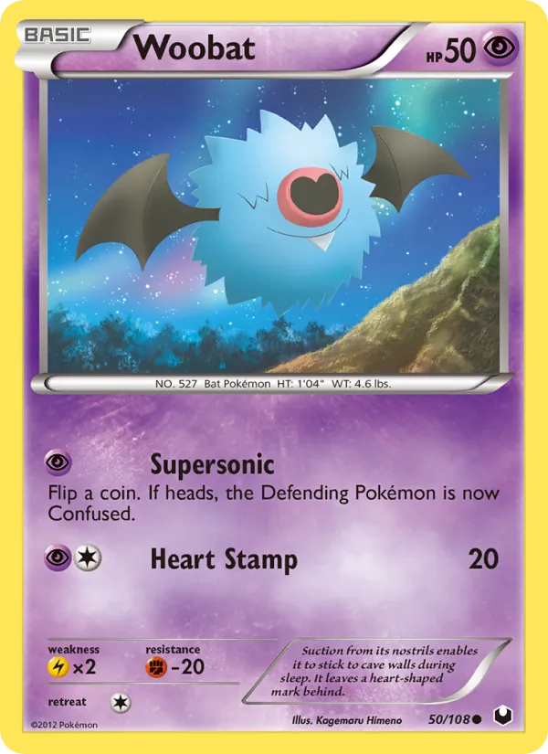 Woobat Dark Explorers 50/108
