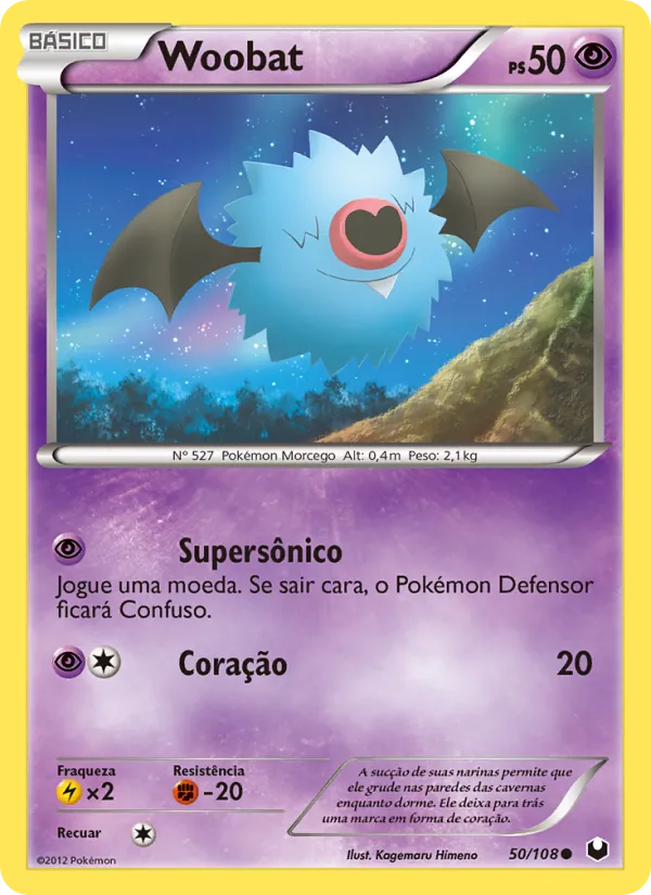 Woobat Exploradores da Escuridão 50/108
