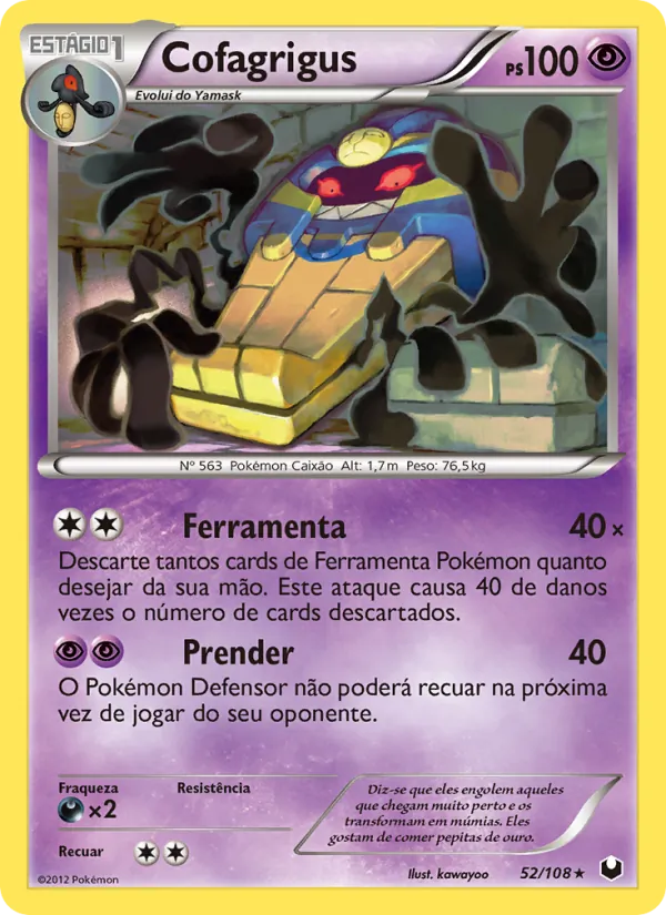 Cofagrigus Exploradores da Escuridão 52/108