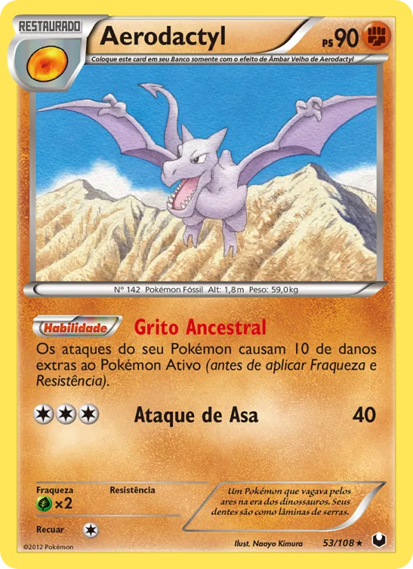 Aerodactyl Exploradores da Escuridão 53/108