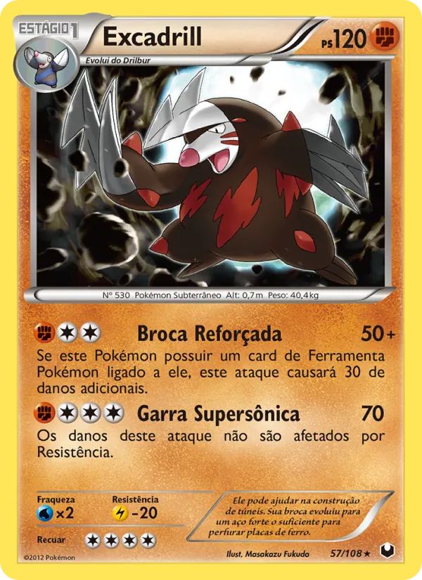 Excadrill Exploradores da Escuridão 57/108