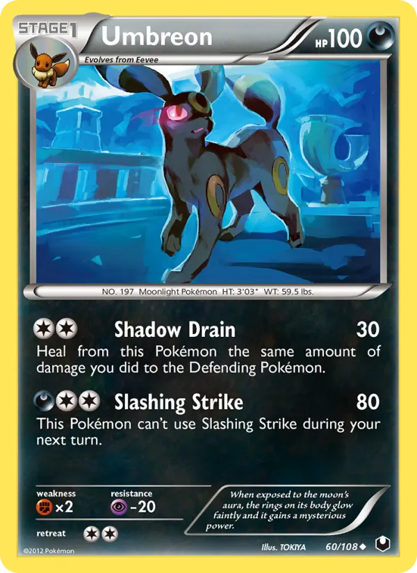 Umbreon Dark Explorers 60/108