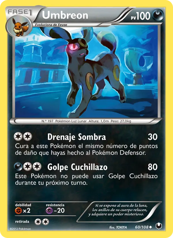 Umbreon Oscuros Exploradores 60/108