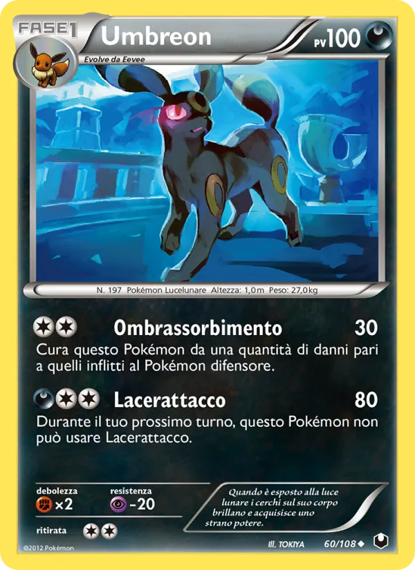 Umbreon Esploratori delle Tenebre 60/108