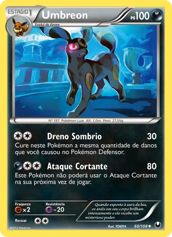 Umbreon Exploradores da Escuridão 60/108