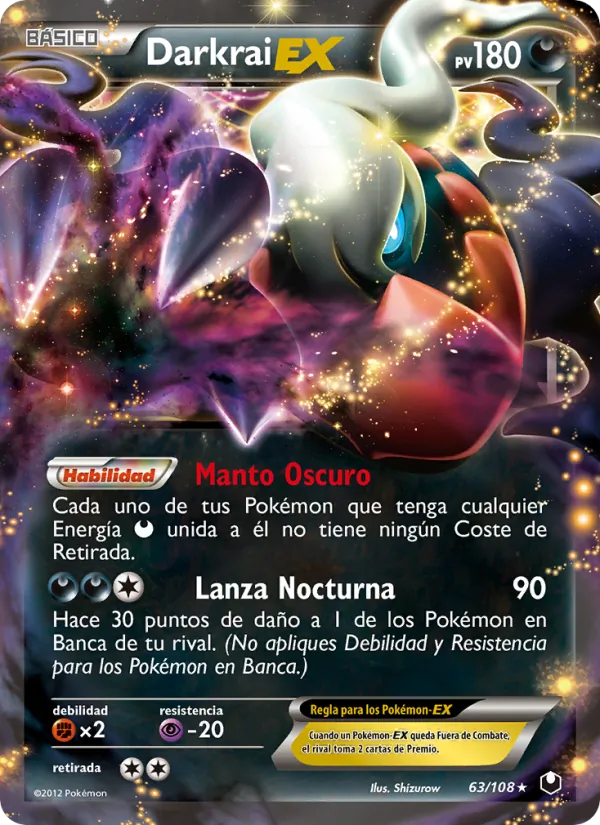 Darkrai-EX Oscuros Exploradores 63/108