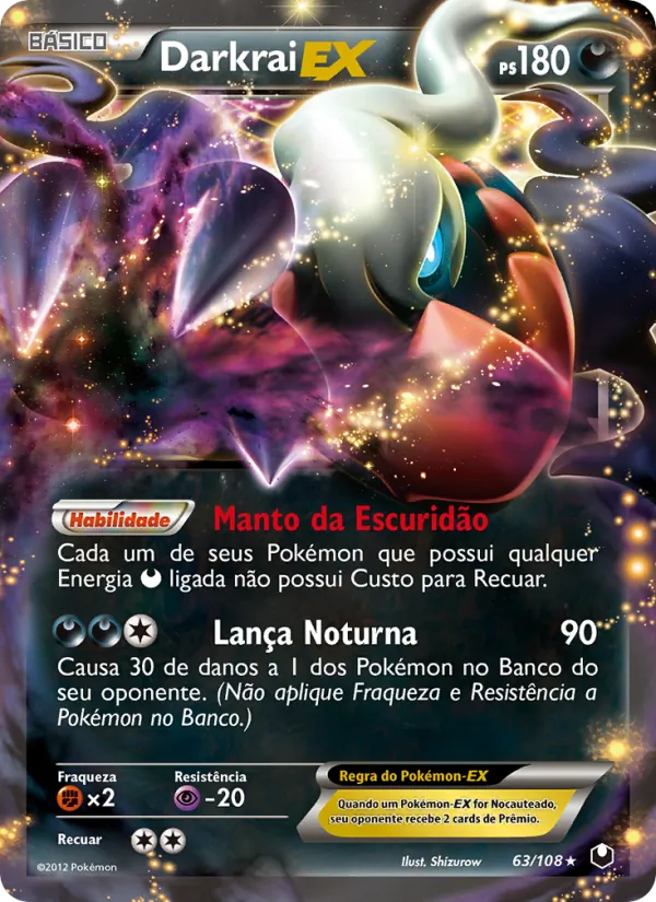 Darkrai-EX Exploradores da Escuridão 63/108