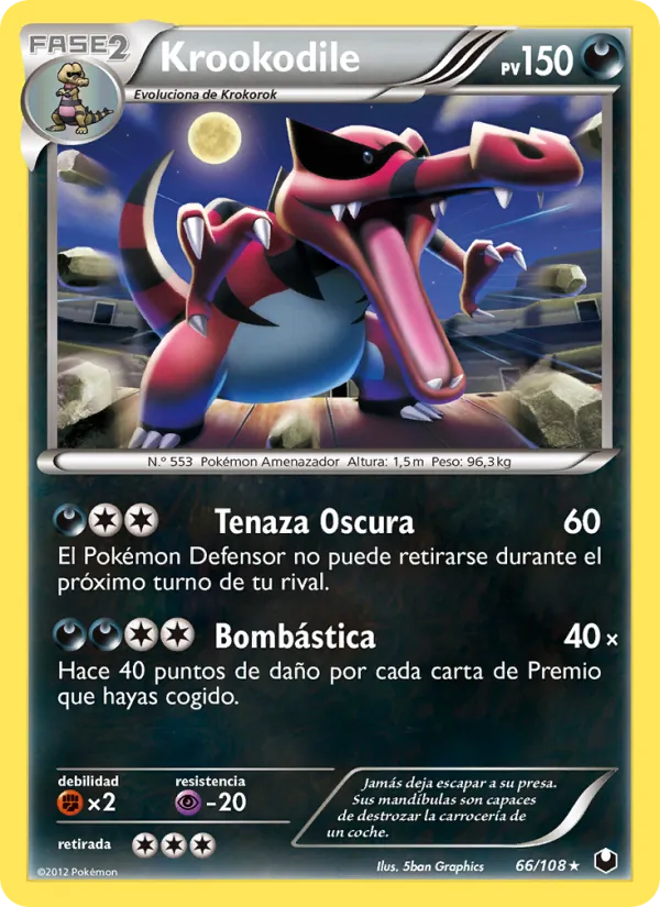 Krookodile Oscuros Exploradores 66/108
