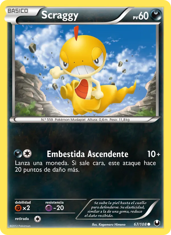 Scraggy Oscuros Exploradores 67/108